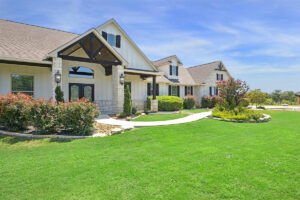 Modern Farmhouse Style Custom Home Exterior